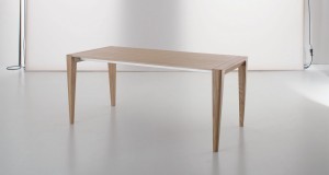 Modern italian coffee table in light brown